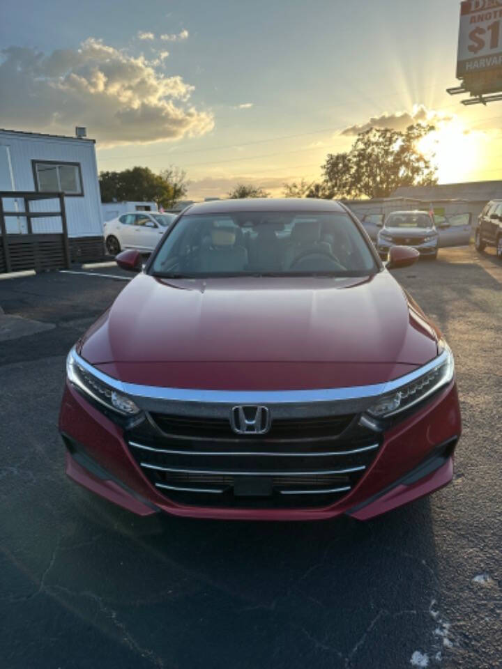 2021 Honda Accord for sale at Fast Financial Auto Mall in Lakeland, FL