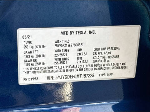 2021 Tesla Model Y Performance