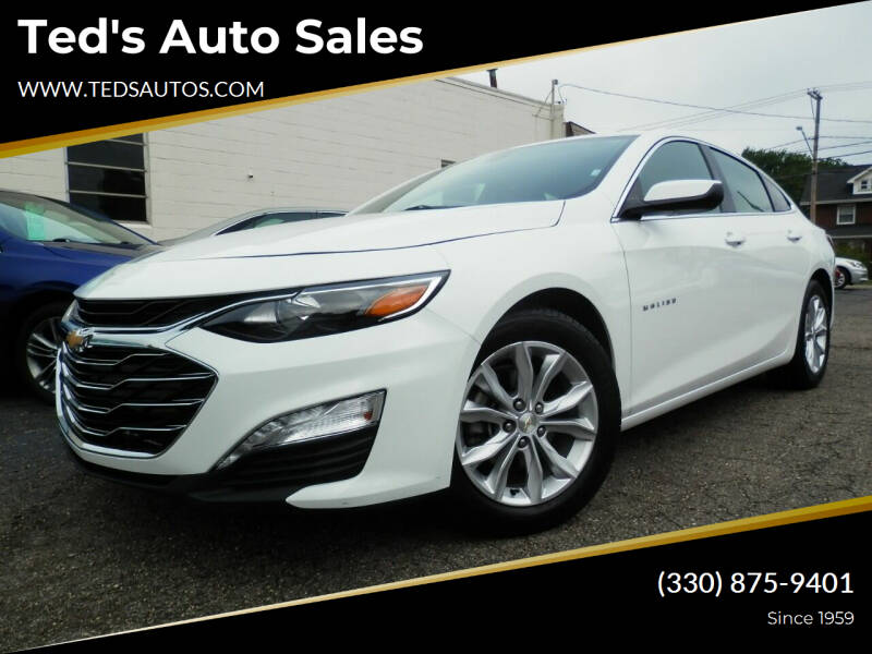 2019 Chevrolet Malibu for sale at Ted's Auto Sales in Louisville OH