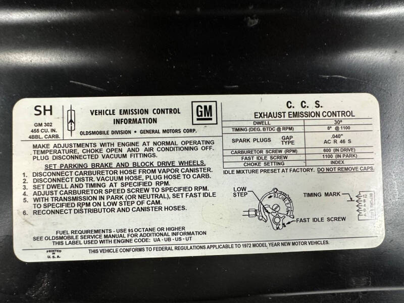 1972 Oldsmobile 442