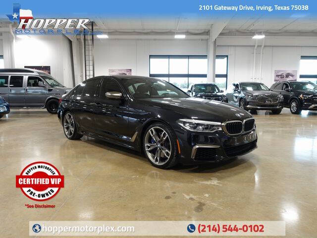 2019 BMW 5 Series for sale at HOPPER MOTORPLEX in Irving TX