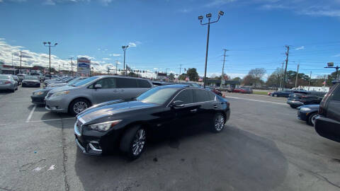 2018 Infiniti Q50 for sale at TOWN AUTOPLANET LLC in Portsmouth VA