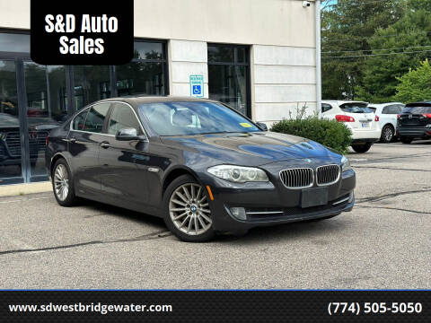 2013 BMW 5 Series for sale at S&D Auto Sales in West Bridgewater MA