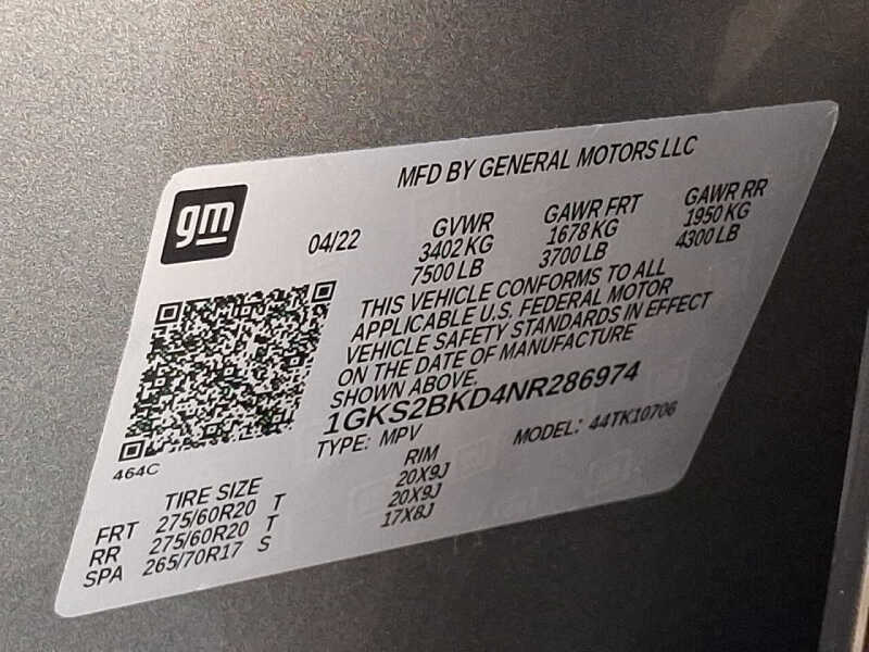 2022 GMC Yukon SLT