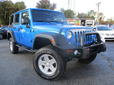 2015 Jeep Wrangler Unlimited for sale at Unlimited Auto Sales Inc. in Mount Sinai NY