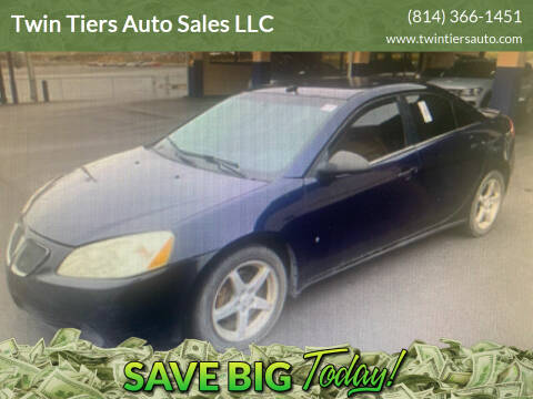 2008 Pontiac G6 for sale at Twin Tiers Auto Sales LLC in Olean NY