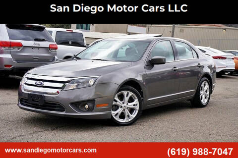 2012 Ford Fusion for sale at San Diego Motor Cars LLC in Spring Valley CA