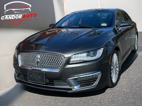 2017 Lincoln MKZ for sale at CANDOR INC in Toms River NJ