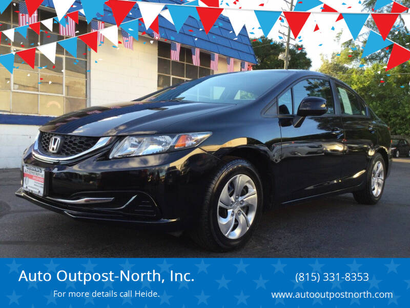 2013 Honda Civic for sale at Auto Outpost-North, Inc. in McHenry IL