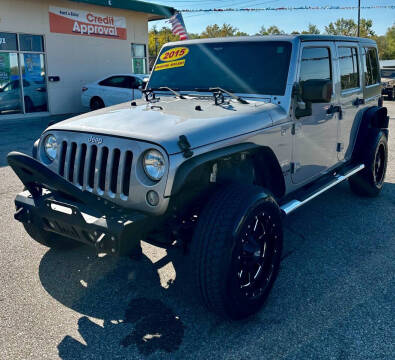 2015 Jeep Wrangler Unlimited for sale at Campbell Auto Sales in Batavia OH