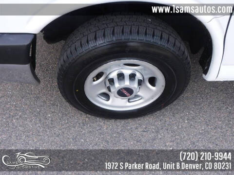 2020 GMC Savana 2500