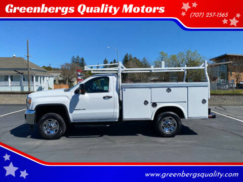 2015 GMC Sierra 2500HD for sale at Greenbergs Quality Motors in Napa CA