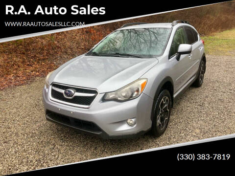 2013 Subaru XV Crosstrek for sale at R.A. Auto Sales in East Liverpool OH