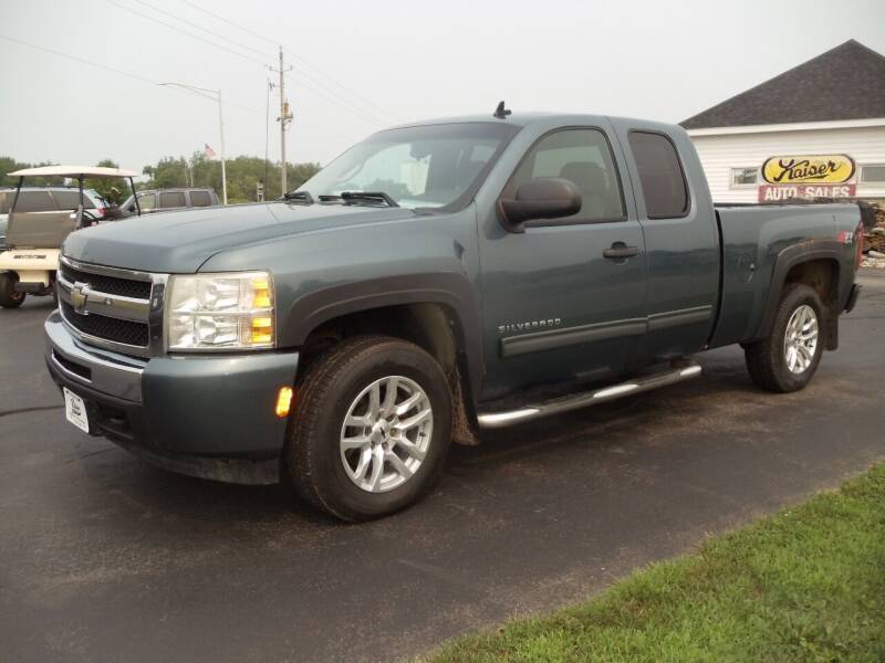 2009 Chevrolet Silverado 1500 for sale at KAISER AUTO SALES in Spencer WI