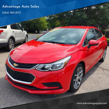 2017 Chevrolet Cruze for sale at Advantage Auto Sales in Wheeling WV