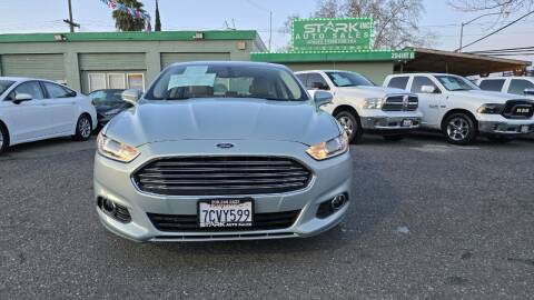 2014 Ford Fusion Hybrid for sale at STARK AUTO SALES INC in Modesto CA