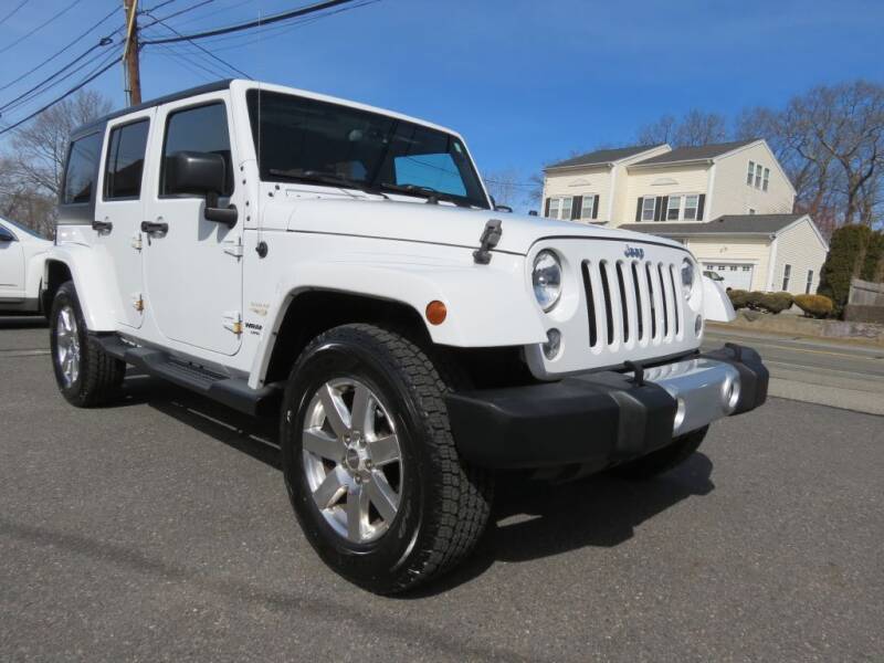 2015 Jeep Wrangler Unlimited for sale at LARIN AUTO in Norwood MA