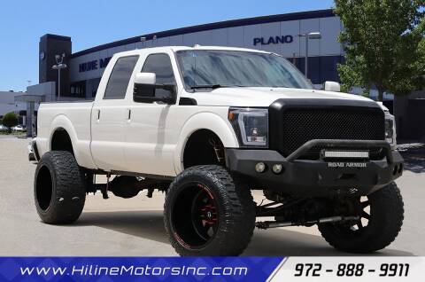 2013 Ford F-250 Super Duty for sale at HILINE MOTORS in Plano TX