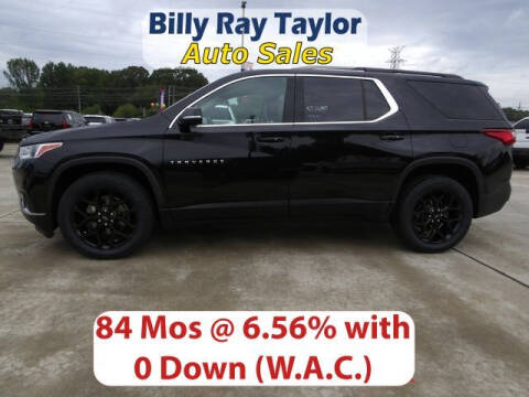 2019 Chevrolet Traverse for sale at Billy Ray Taylor Auto Sales in Cullman AL