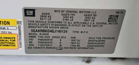 2016 Buick Enclave Leather