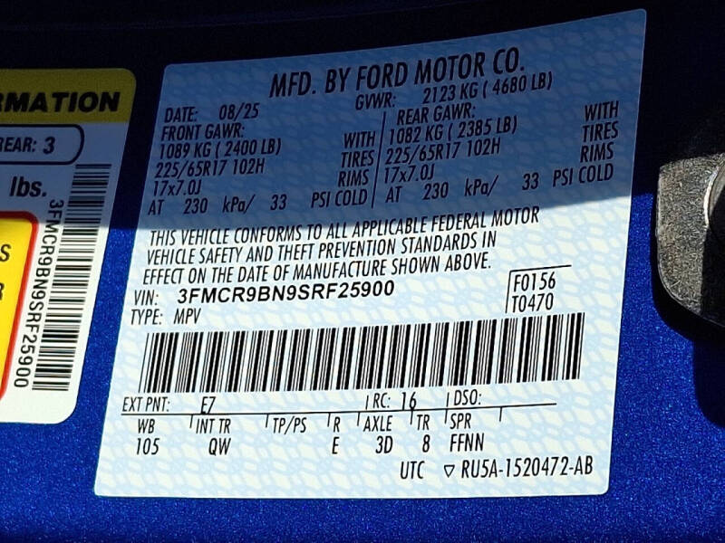 2025 Ford Bronco Sport Big Bend