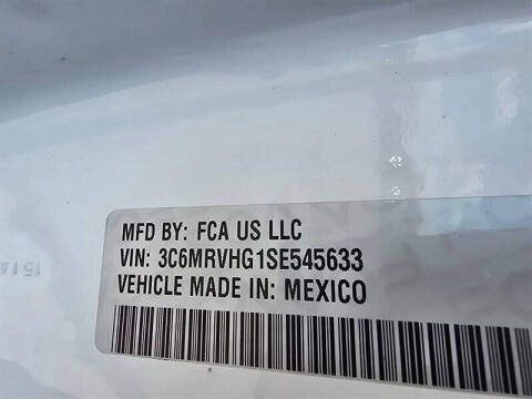 2025 RAM ProMaster