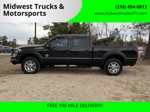 2014 Ford F-250 Super Duty for sale at Midwest Trucks & Motorsports in Merrifield MN