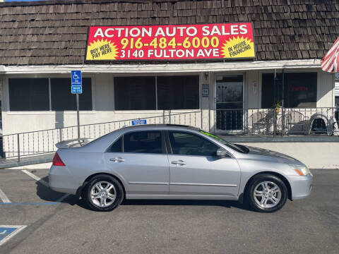 2007 Honda Accord for sale at Action Auto Sales in Sacramento CA