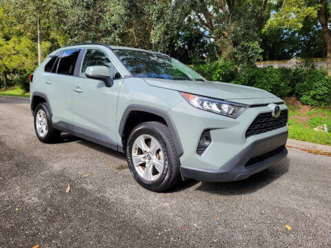 2021 Toyota RAV4 for sale at DELRAY AUTO MALL in Delray Beach FL