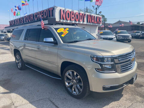 2015 Chevrolet Suburban for sale at Giant Auto Mart in Houston TX