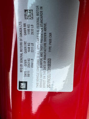 2012 Chevrolet Camaro