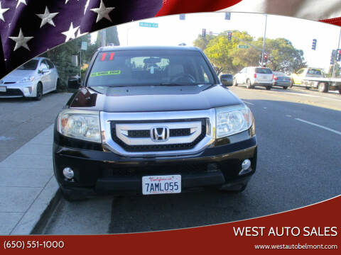 2011 Honda Pilot for sale at West Auto Sales in Belmont CA