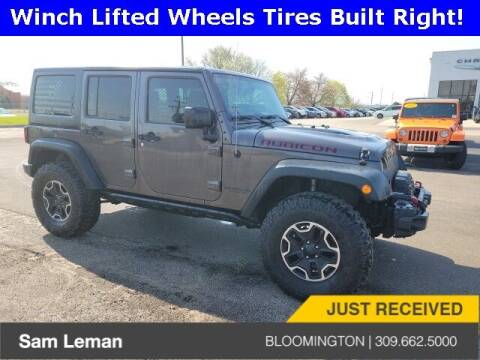 2016 Jeep Wrangler Unlimited for sale at Sam Leman CDJR Bloomington in Bloomington IL