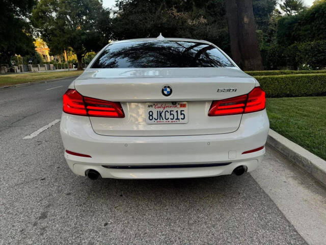 2019 BMW 5 Series for sale at Ride On LLC in Van Nuys, CA