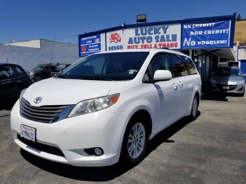 2013 Toyota Sienna for sale at Lucky Auto Sale in Hayward CA