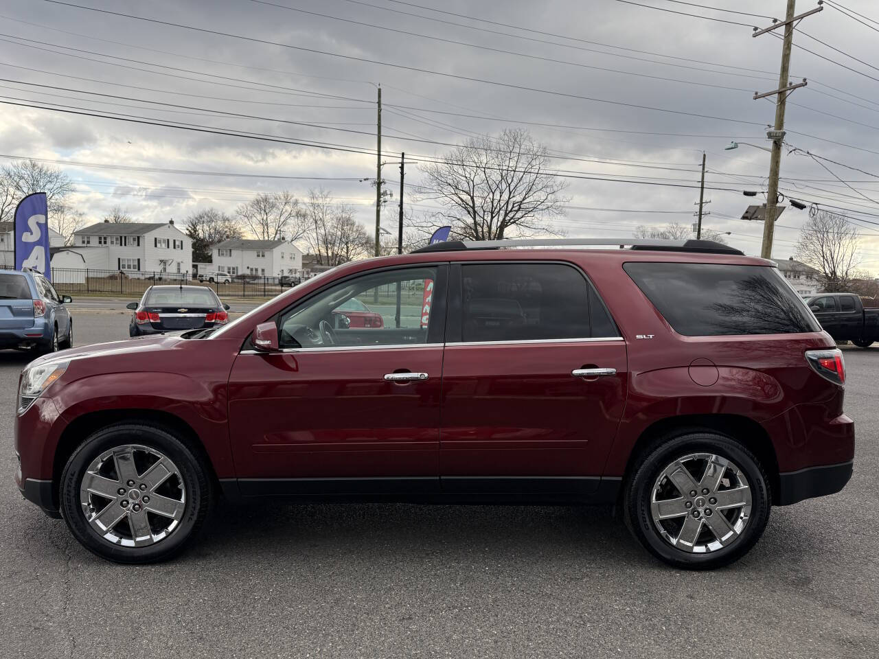 Dk. Red 2017 GMC Acadia Limited Base AWD Base 4dr SUV 40