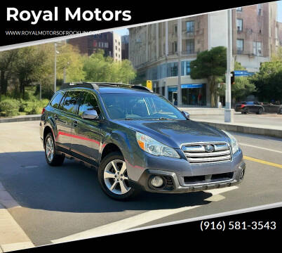 2013 Subaru Outback for sale at Royal Motors in Rocklin CA