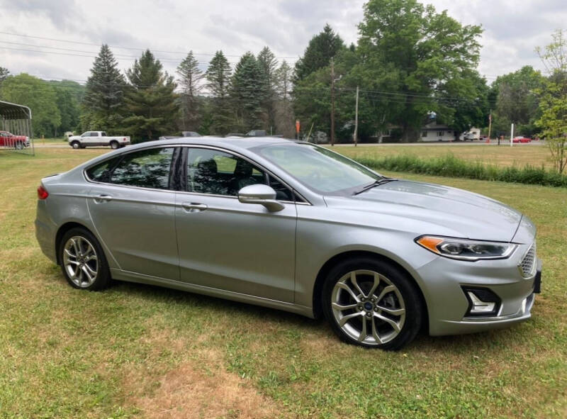 2020 Ford Fusion Hybrid for sale at RS Motors in Falconer NY