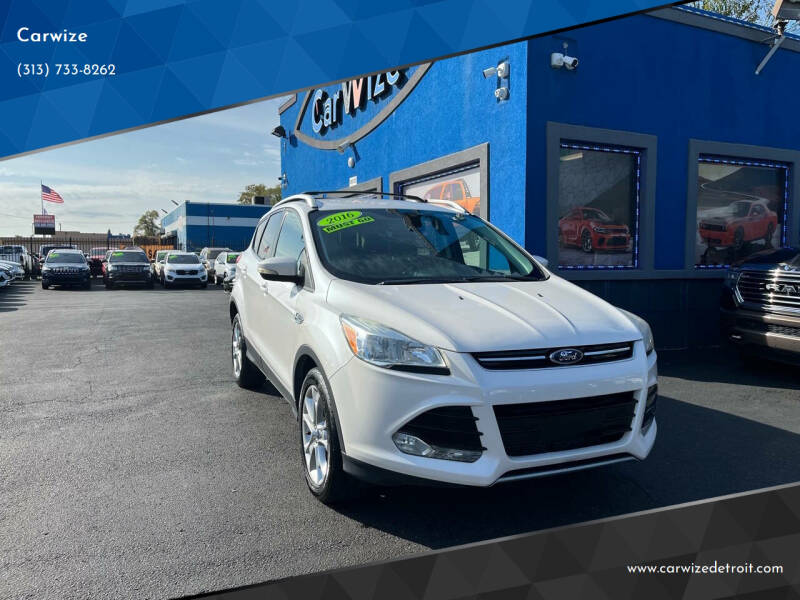 2016 Ford Escape for sale at Carwize in Detroit MI