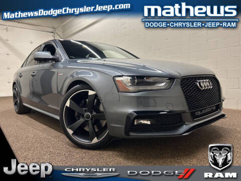 2014 Audi S4 for sale at MATHEWS DODGE INC in Marion OH