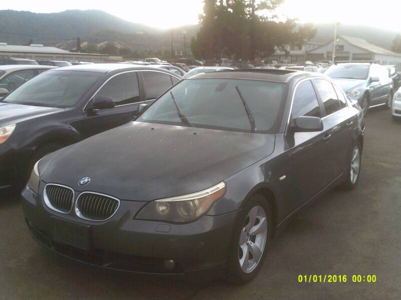 2007 BMW 5 Series for sale at Mendocino Auto Auction in Ukiah CA