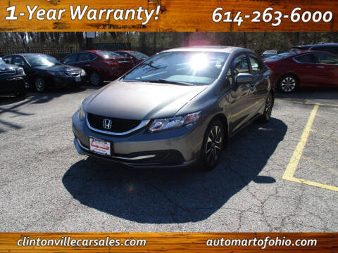 2015 Honda Civic for sale at Clintonville Car Sales - AutoMart of Ohio in Columbus OH
