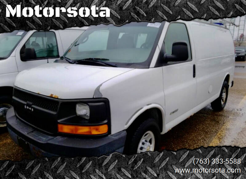 2004 Chevrolet Express Cargo for sale at Motorsota in Becker MN