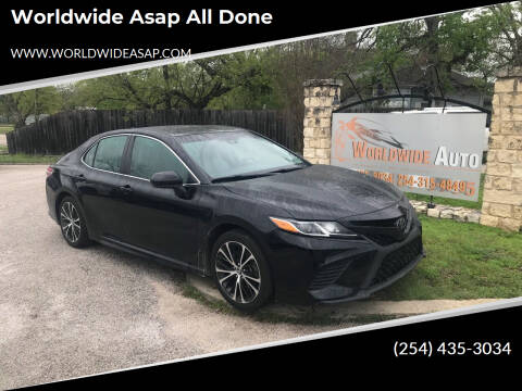 2020 Toyota Camry for sale at Worldwide Auto in Meridian TX