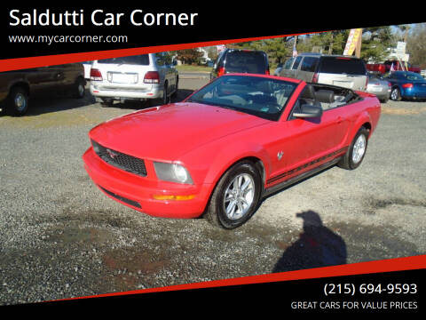 2009 Ford Mustang for sale at Saldutti Car Corner in Gilbertsville PA