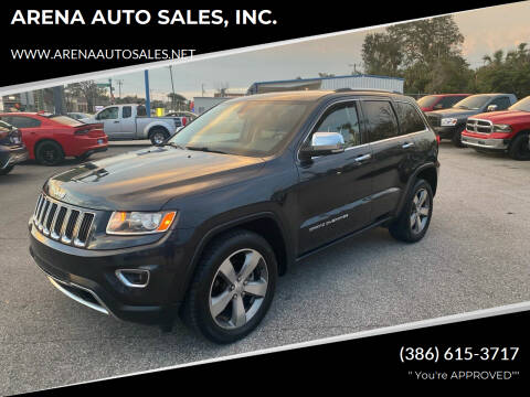 2015 Jeep Grand Cherokee for sale at ARENA AUTO SALES,  INC. in Holly Hill FL