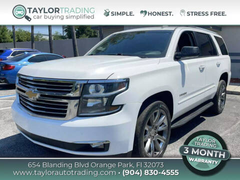 2015 Chevrolet Tahoe for sale at Taylor Trading in Orange Park FL