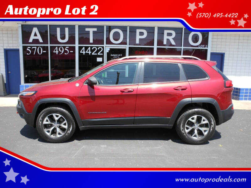 2014 Jeep Cherokee for sale at Autopro Lot 2 in Sunbury PA