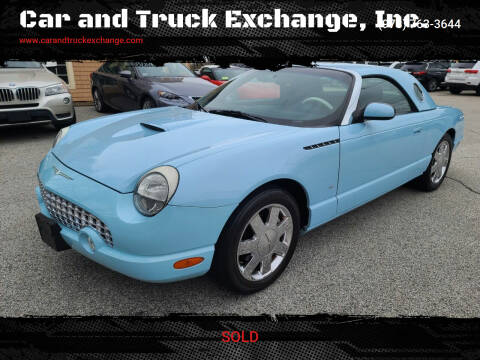2003 Ford Thunderbird for sale at Car and Truck Exchange, Inc. in Rowley MA