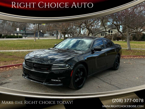 2015 Dodge Charger for sale at Right Choice Auto in Boise ID